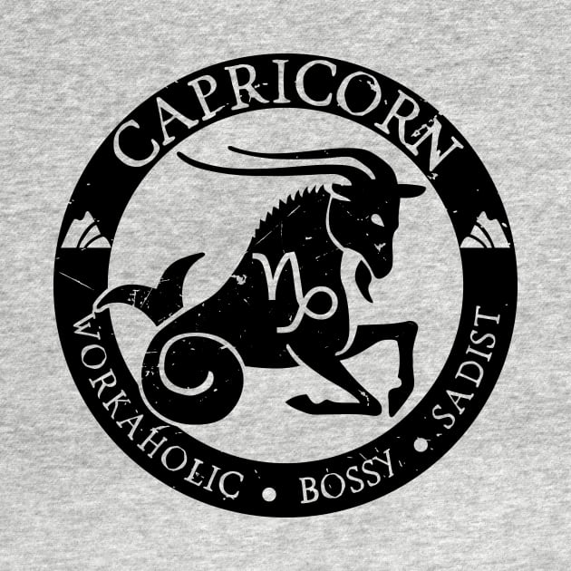 Savage Capricorn Zodiac Antisocial Astrology by atomguy